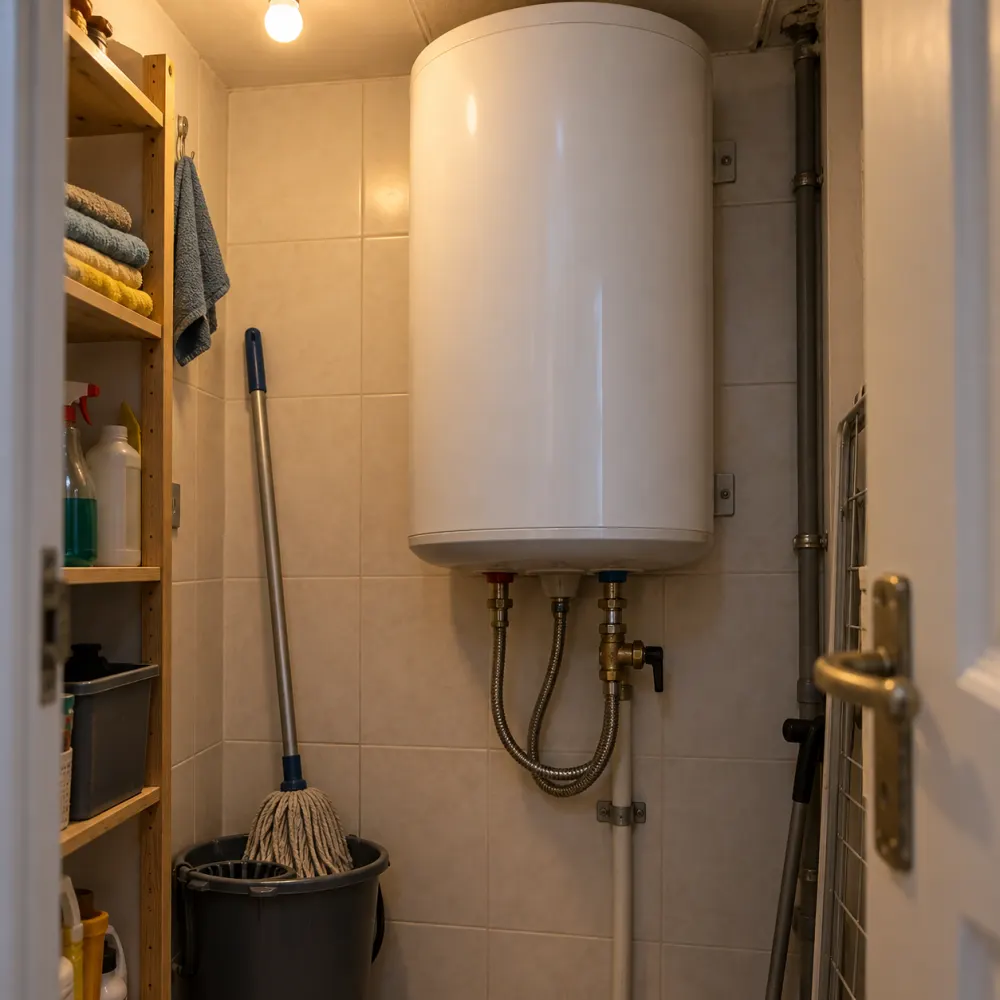 Termo eléctrico 80 litros: Agua caliente